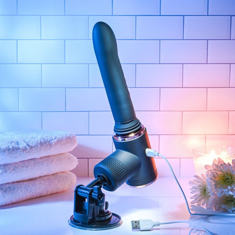Evolved - too hot to handle - compact sex machine - Product front view  | Flirtybay.com.au